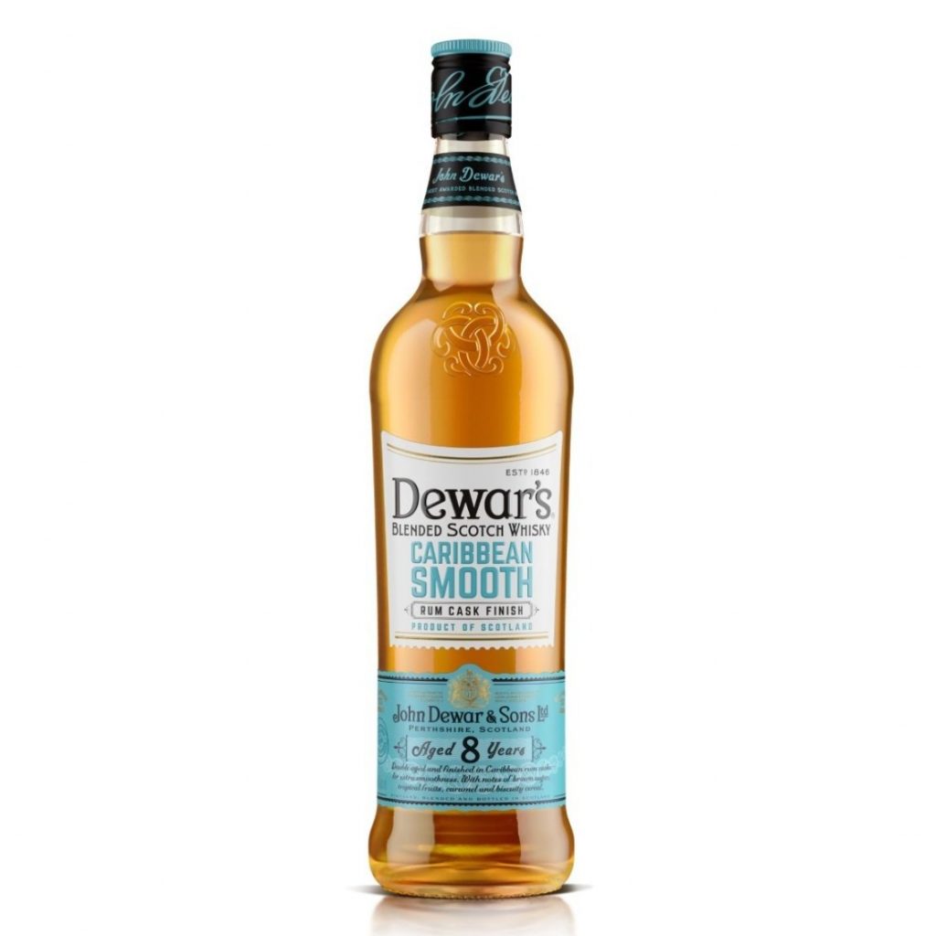 Dewar's 8 Years Caribbean Smooth 70cl - Wittebol Wijn